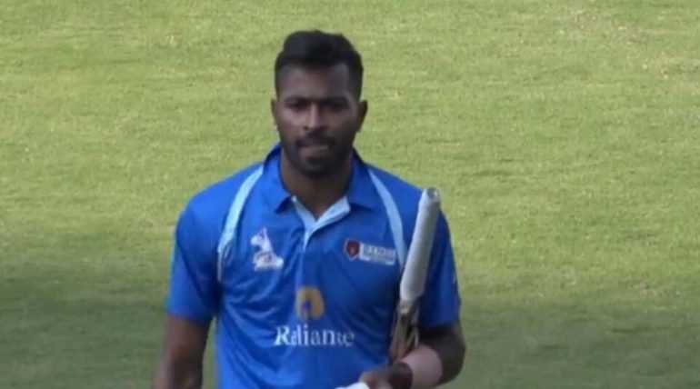 Hardik Pandya Returns To Cricket With Explosive Innings In DY Patil T20 Cup