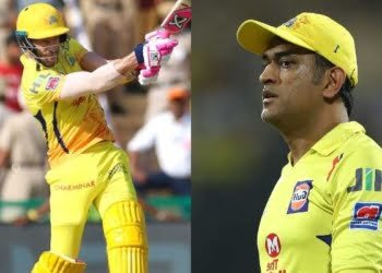 MS Dhoni and Faf du Plessis