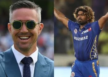 Kevin Pieterson and Lasith Malinga