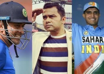 MS Dhoni, Aakash Chopra and Sourav Ganguly
