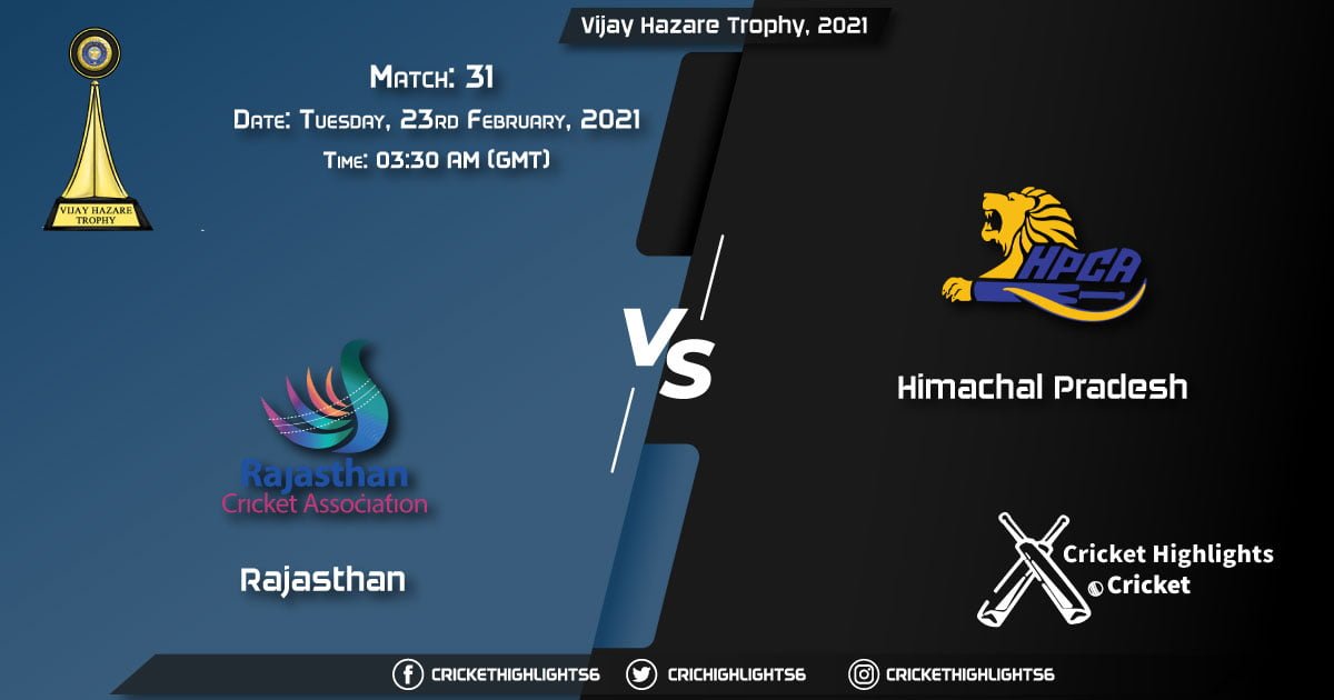 Rajasthan-vs-Himachal-Pradesh,-Match-31,-February-23,-2021-Live-Cricket-Score,-Vijay-Hazare-Trophy,-2021