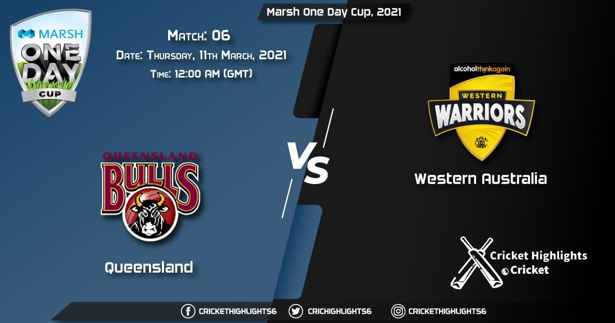 Queensland-vs-Western-Australia,-Match-6,-March-11,-2021-Live-Cricket-Score,-Marsh-One-Day-Cup,-2021