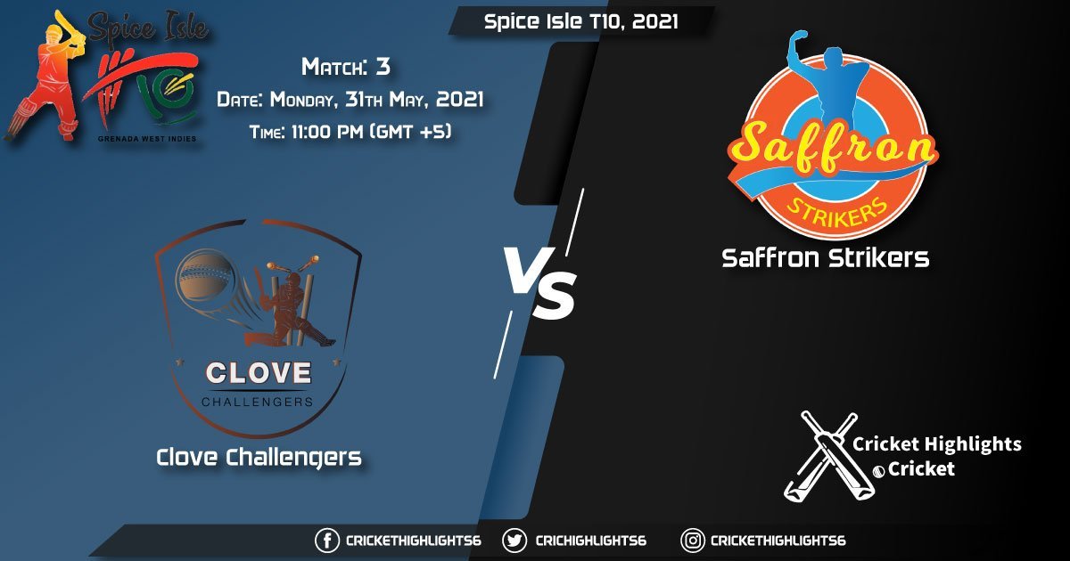 Spice Isle T10, 2021 Live Match 3, CC vs SS LIVE Streaming for free, When, Where, How to Watch