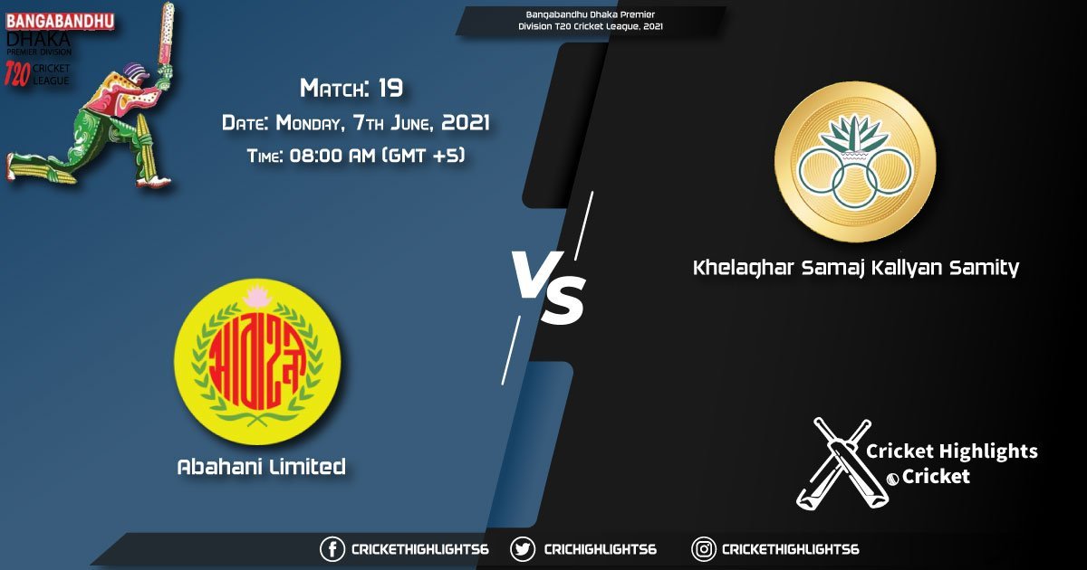 AL vs KSKS, Live Scorecard, Match 19th, June 7, 2021, Live Cricket Score, Bangabandhu Dhaka Premier Division T20 Cricket League, 2021