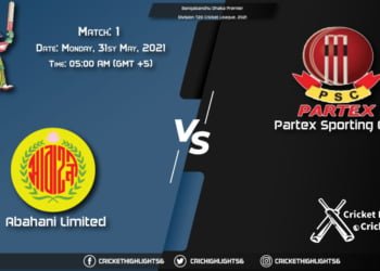 AL vs PAR, Live Scorecard, Match 1, May 31, 2021, Live Cricket Score, Bangabandhu Dhaka Premier Division T20 Cricket League, 2021