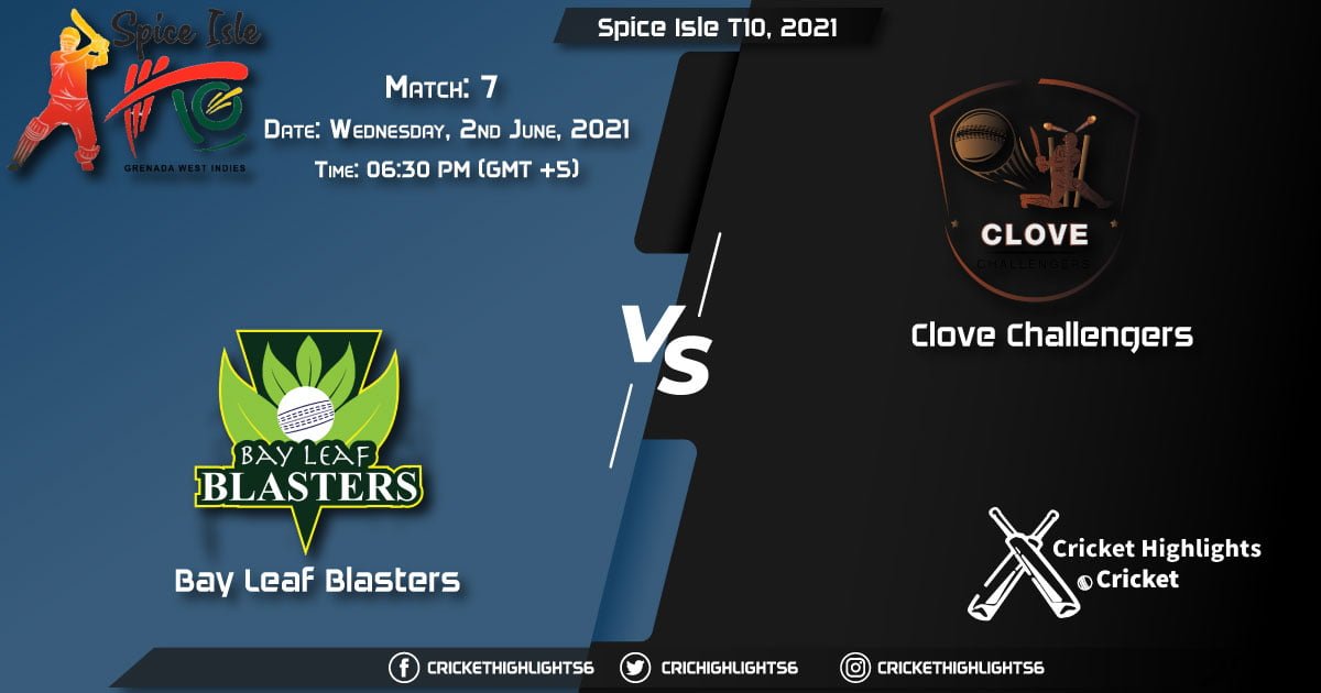 BLB vs CC, Live Scorecard, Match 7, June 2, 2021, Live Cricket Score, Spice Isle T10, 2021