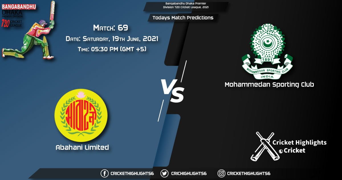 BangabandhDhaka Premier Division T20 Cricket League, 2021, Match 69 AL vs MSC, Playing 11 & Today's Match Predictions