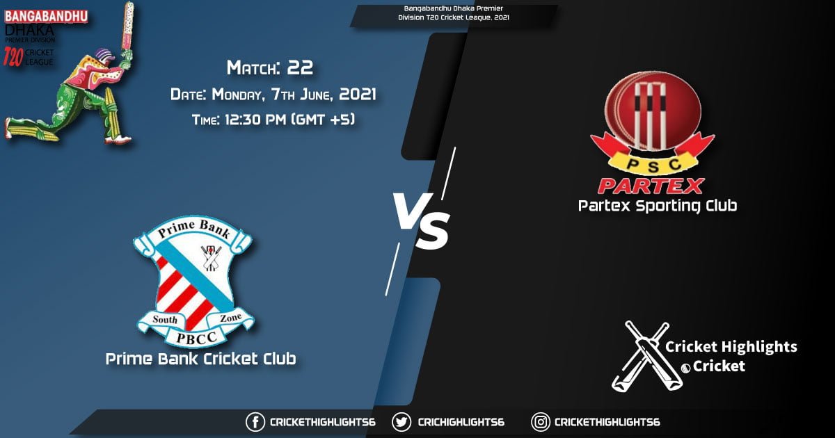 Bangabandhu Dhaka Premier Division T20 Cricket League, 2021 Live Match 22, PBCC vs PARS LIVE Streaming for free, When, Where, How to Watch