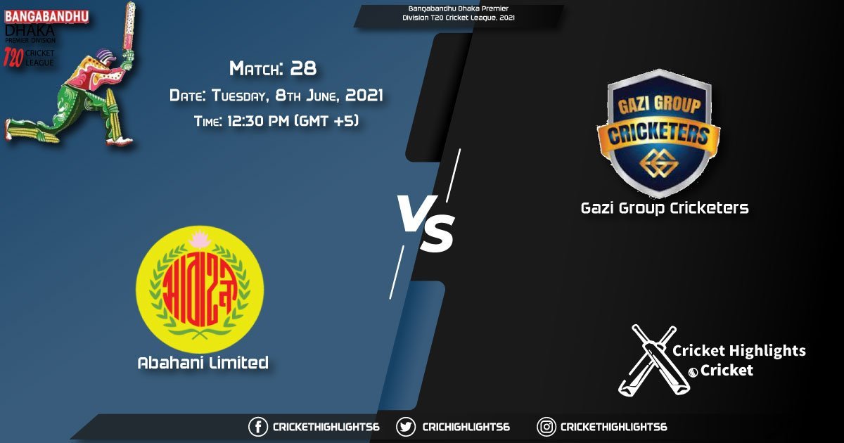 Bangabandhu Dhaka Premier Division T20 Cricket League, 2021 Live Match 28, AL vs GGC LIVE Streaming for free, When, Where, How to Watch