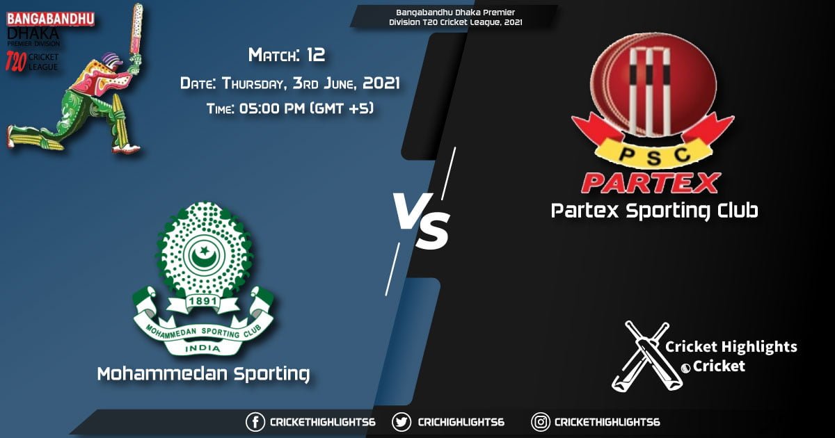 Bangabandhu Dhaka Premier Division T20 Cricket League, 2021, Match 12 MSC vs PAR, Playing 11 & Today's Match Predictions