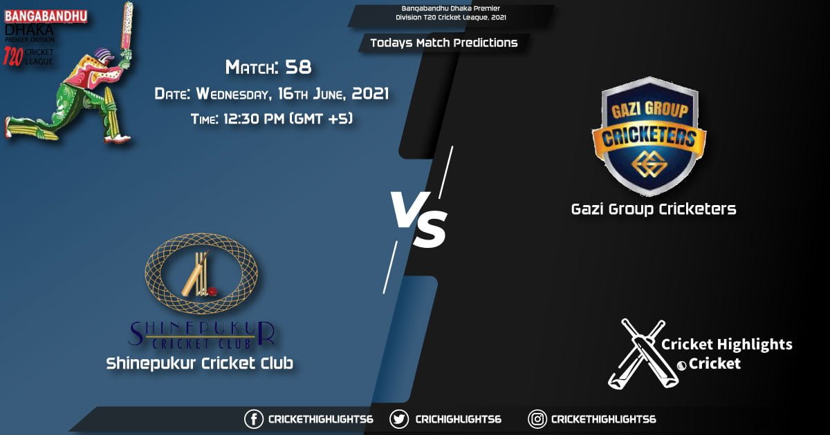 Bangabandhu Dhaka Premier Division T20 Cricket League, 2021, Match 58 LOR vs PAR, Playing 11 & Today's Match Predictions