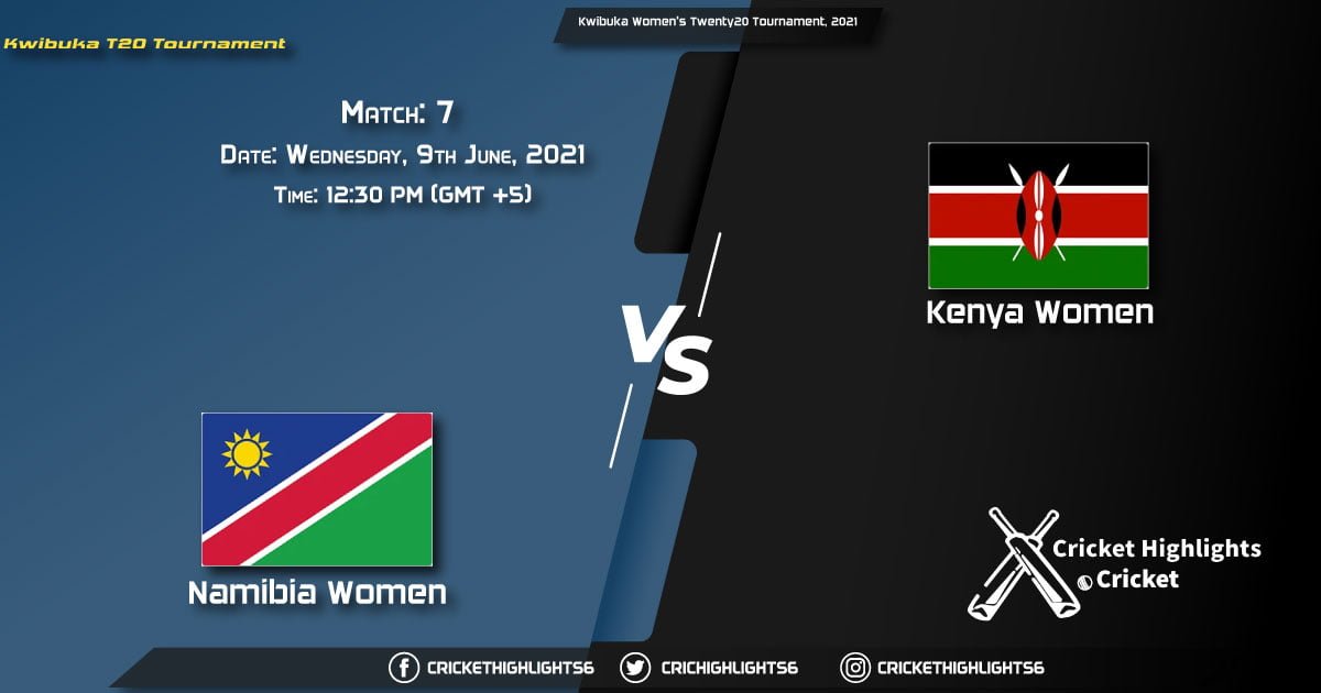 Kwibuka Women's Twenty20 Tournament, 2021, Live: Match 7, NAM-W vs KEN-W LIVE Streaming for free, When, Where, How to Watch?