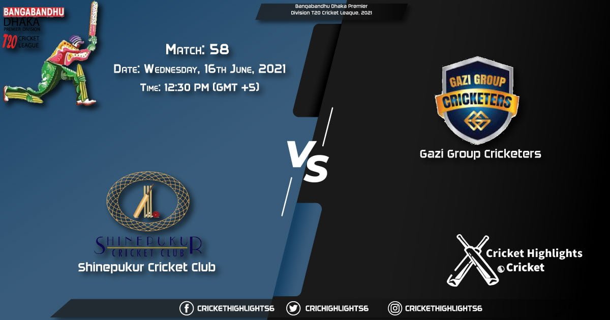 LOR vs PAR, Live Scorecard, Match 58, June 16, 2021, Live Cricket Score, Bangabandhu Dhaka Premier Division T20 Cricket League, 2021