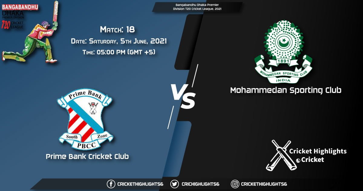 PBCC vs MSC, Live Scorecard, Match 18th, June 5, 2021, Live Cricket Score, Bangabandhu Dhaka Premier Division T20 Cricket League, 2021