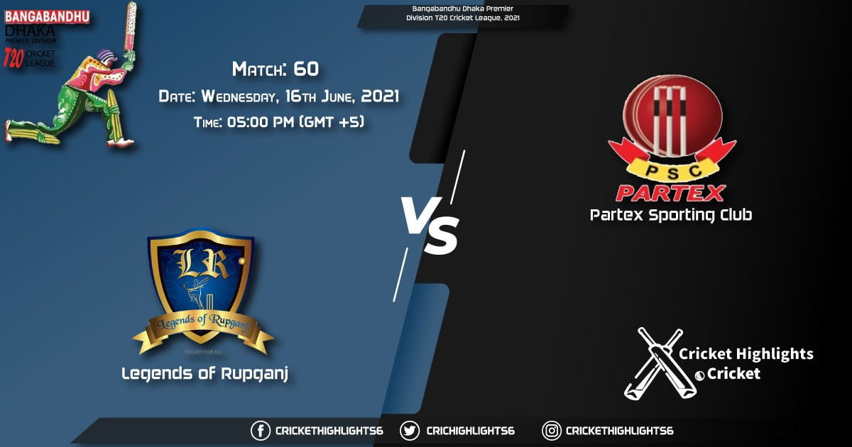 SCC vs GGC, Live Scorecard, Match 60, June 16, 2021, Live Cricket Score, Bangabandhu Dhaka Premier Division T20 Cricket League, 2021