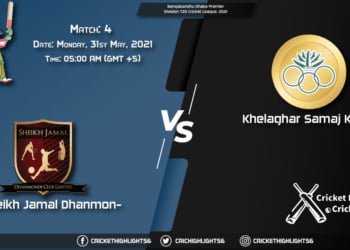SJD vs KSK, Live Scorecard, Match 4, May 31, 2021, Live Cricket Score, Bangabandhu Dhaka Premier Division T20 Cricket League, 2021