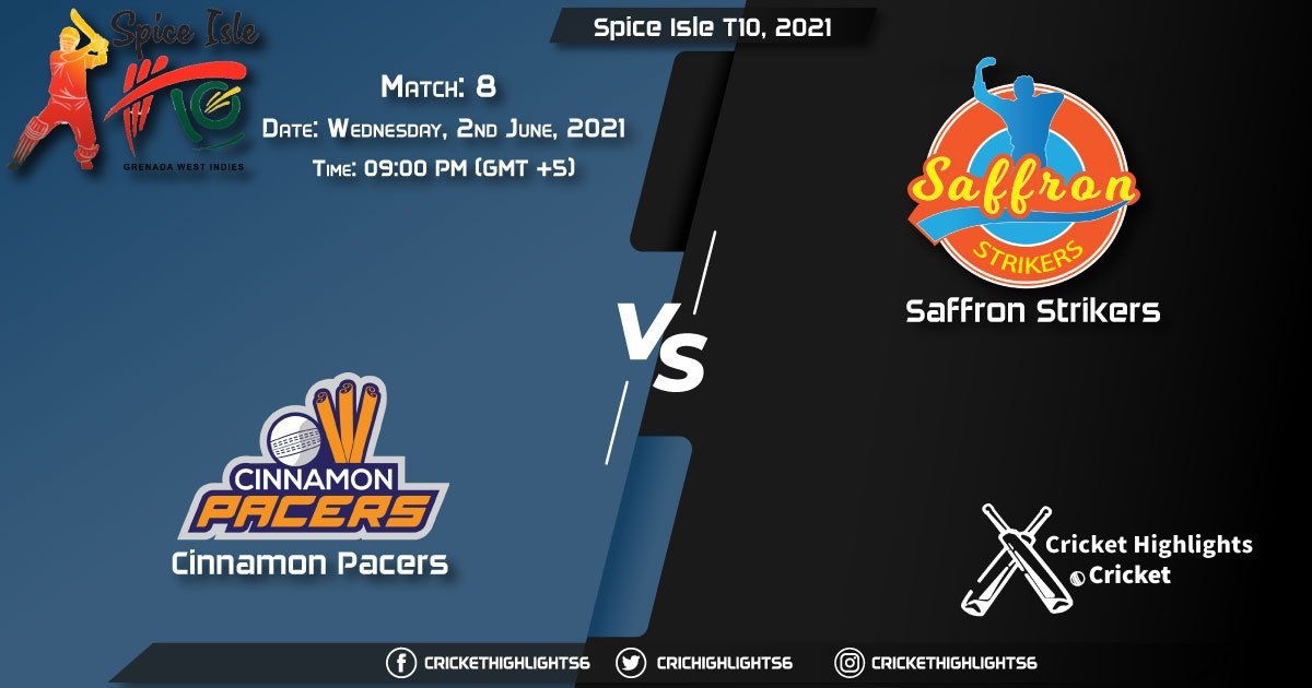 Spice Isle T10, 2021 Live Match 8, CP vs SS LIVE Streaming for free, When, Where, How to Watch