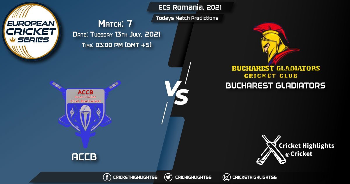 ECS Romania, 2021, Match 7 ACCB vs BUG, Playing 11 & Today's Match Predictions