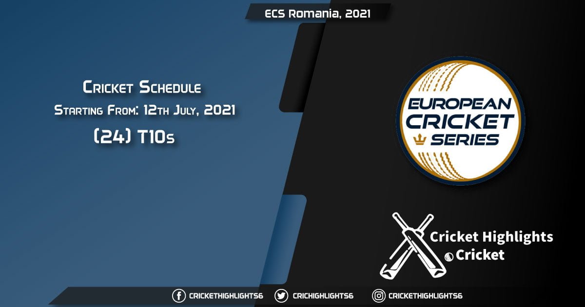 ECS Romania, 2021 - Schedule, Fixture List, Match Timings, Live Score, Results, Venues, Teams and Squads