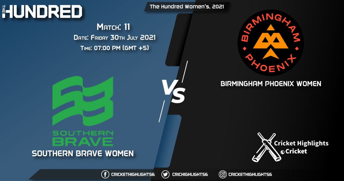 SOB-W vs BPH-W, Live Scorecard, Match 11, July 30, 2021, Live Cricket Score, The Hundred Women, 2021