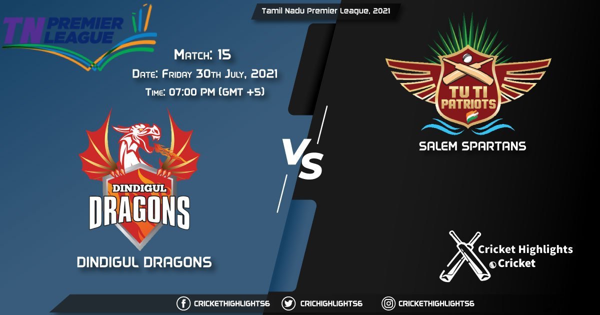 Tamil Nadu Premier League, 2021 Live Match 15, DD vs SS LIVE Streaming for free, When, Where, How to Watch