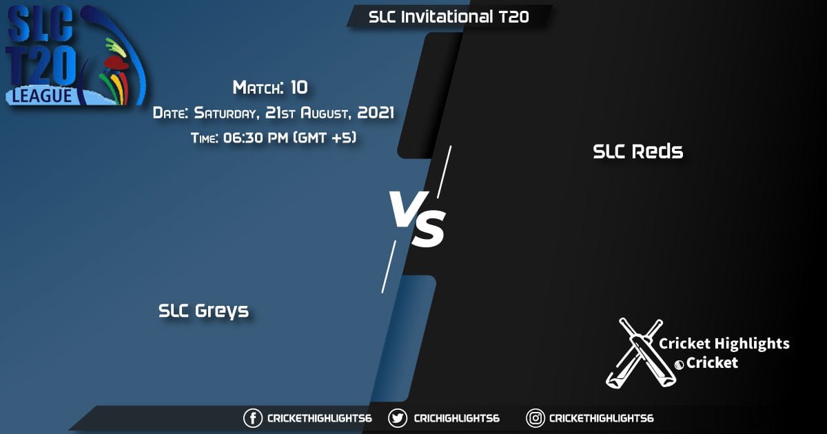 SLC Invitational T20 League, 2021 Live Match 10, SLGY vs SLRE LIVE Streaming for free, When, Where, How to Watch