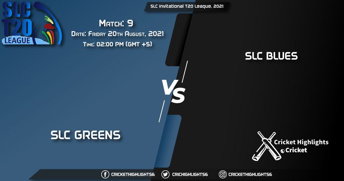 SLGR vs SLBL, Live Scorecard, Match 9, August 21, 2021, Live Cricket Score, SLC Invitational T20 League, 2021