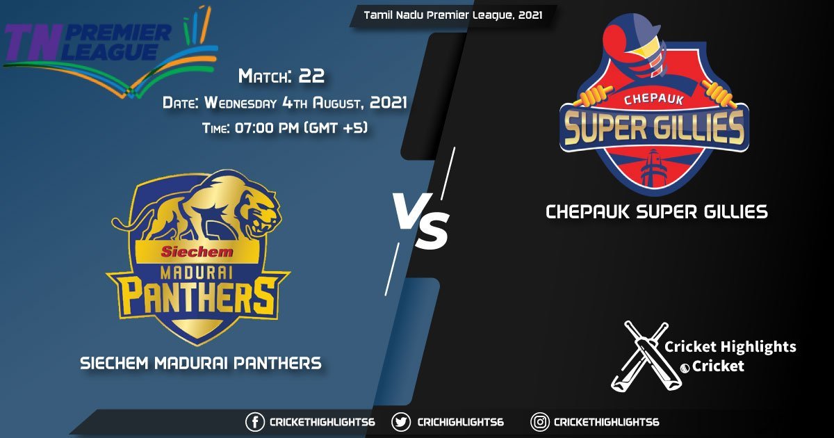 SMP vs CSG, Live Scorecard, Match 22, August 4, Live Cricket Score, Tamil Nadu Premier League, 2021