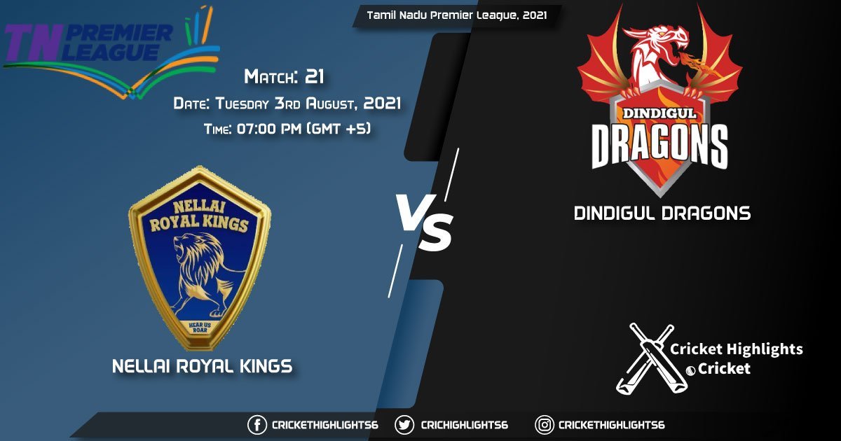 Tamil Nadu Premier League, 2021 Live Match 21, NRK vs DD LIVE Streaming for free, When, Where, How to Watch