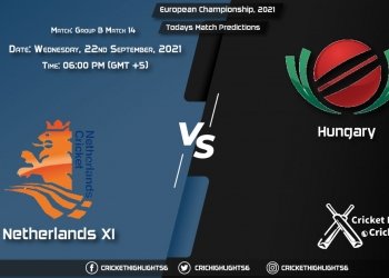 European Championship, 2021, Group B - Match 14 NED XI vs HUN, Playing 11 & Today's Match Predictionsv