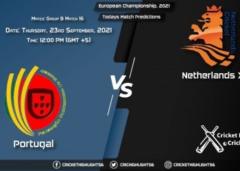 European Championship, 2021, Group B - Match 16 POR vs NED XI, Playing 11 & Today's Match Predictions