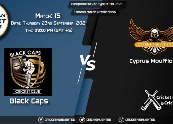 European Cricket Cyprus T10, 2021, Match 15 BCP vs CYM, Playing 11 & Today's Match Predictions
