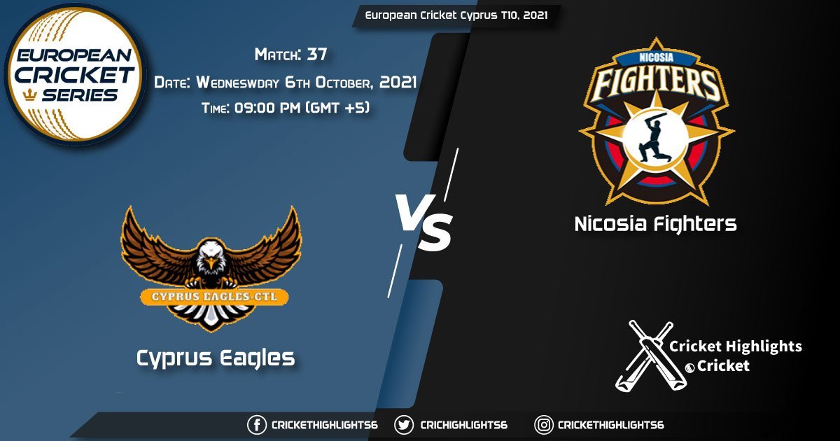 CES vs NFCC Live Score Match 37, Playing 11 Live Match Today, October 6, 2021, European Cricket Cyprus T10, 2021