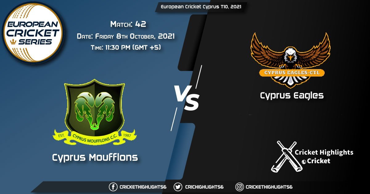 CYM vs CES Live Score Match 42, Playing 11 Live Match Today, October 8, 2021, European Cricket Cyprus T10, 2021