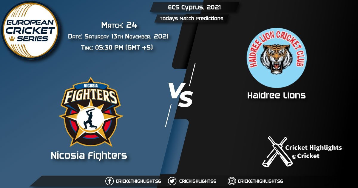 ECS Cyprus, 2021, Match 24 NFCC vs HAL Playing 11 & Today's Match Predictions