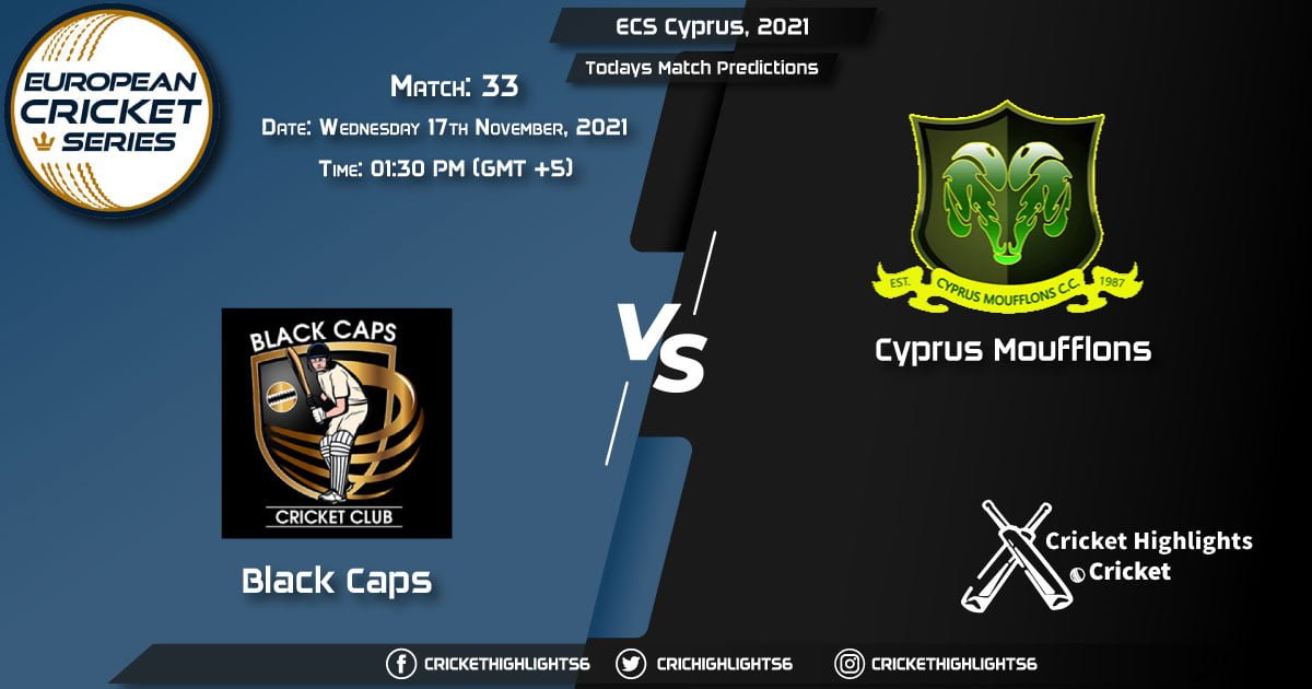 ECS Cyprus, 2021, Match 33 BCP vs CYM, Playing 11 & Today's Match Predictions