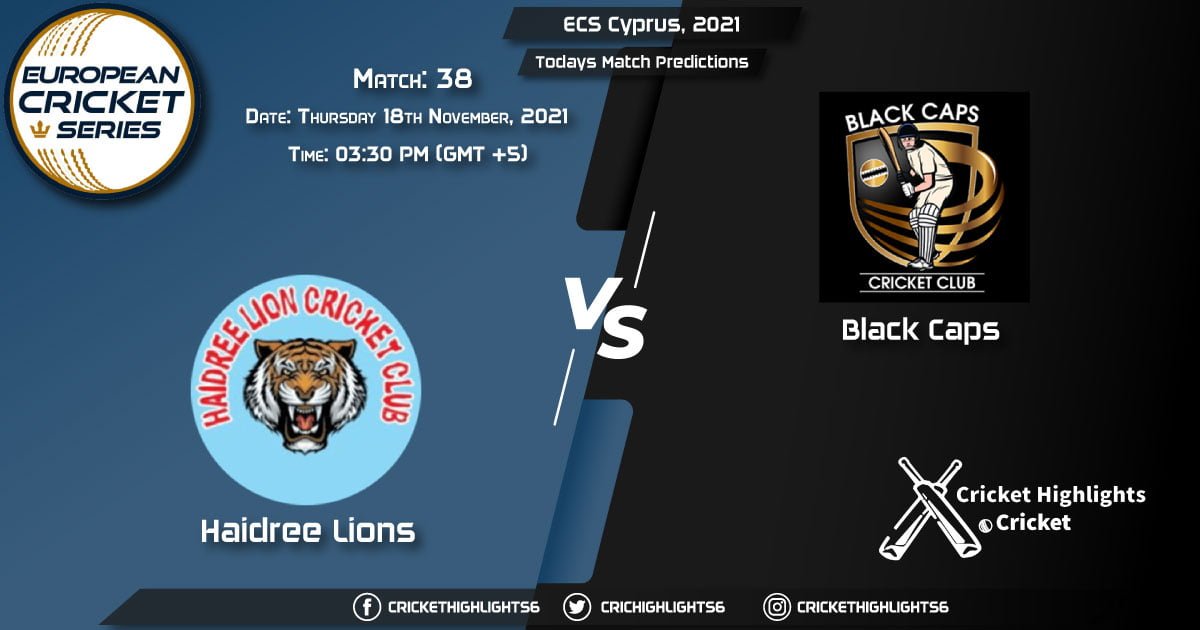ECS Cyprus, 2021, Match 38 HAL vs BCP, Playing 11 & Today's Match Predictions