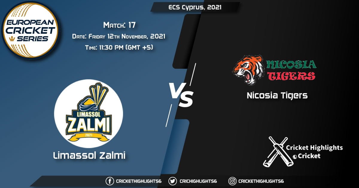LIZ vs NCT, Live Scorecard, Match 17, November 11, 2021, Live Cricket Score, ECS Cyprus, 2021