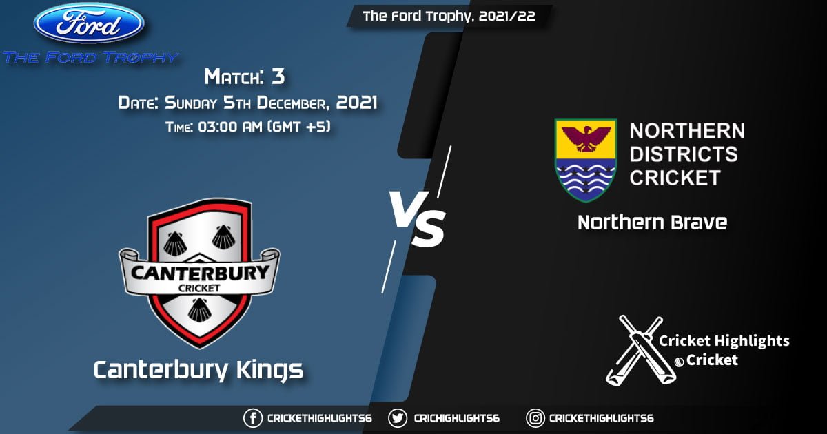 CTB vs NB, Live Scorecard, Match 3, December 5, 2021, Live Cricket Score, The Ford Trophy, 202122