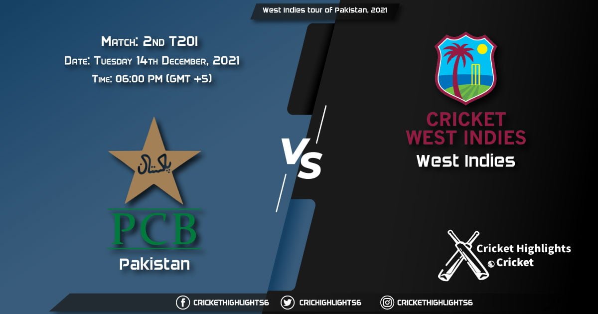 PAK vs WI, Live Scorecard, Match 2nd T20I, December, 12, 2021, Live Cricket Score, West Indies tour of Pakistan, 2021