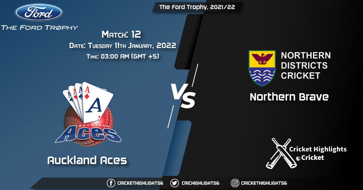 AA vs NB, Live Scorecard, 12 Match , January 11, 2022, Live Cricket Score, The Ford Trophy, 202122