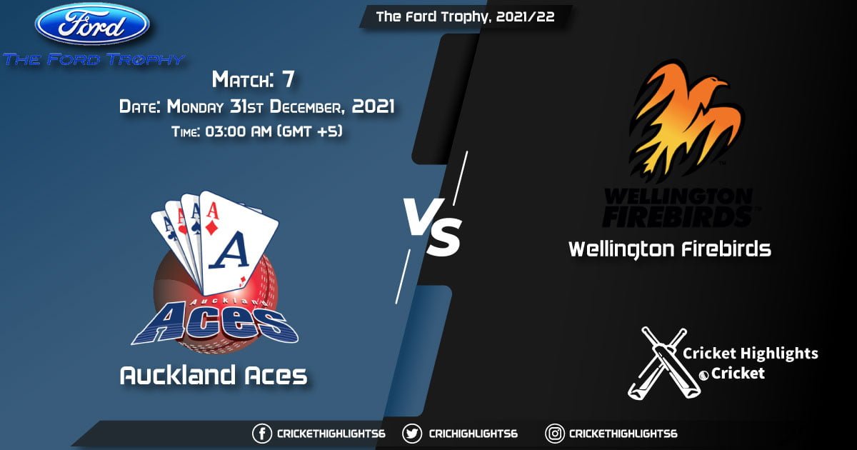 AA vs WF, Live Scorecard, Match 7, December 31, 2021, Live Cricket Score, The Ford Trophy, 202122