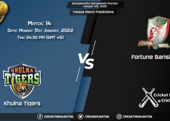 Bangabandhu Bangladesh Premier League T20, 2022, Match 14 KHT vs FBA, Playing 11 & Today's Match Predictions