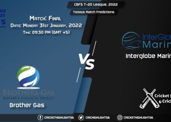 CBFS T-20 League, 2022, Match Final BG vs IGM, Playing 11 & Today's Match Predictions