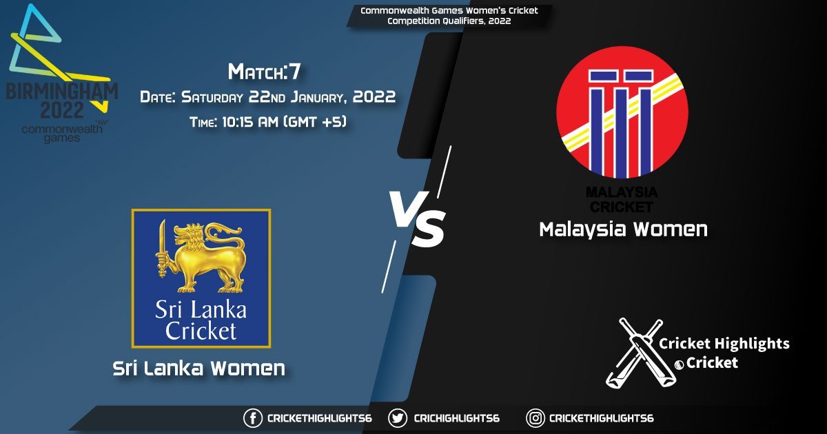 SL-W vs KEN-W, Live Scorecard, Match 7, January 22, 2022, Live Cricket Score, Commonwealth Games Women's Cricket Competition Qualifiers, 2022