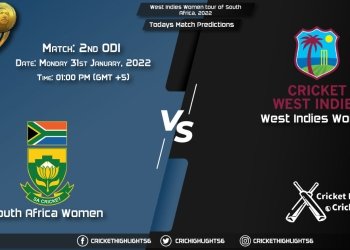 West Indies Women tour of South Africa, 2022, Match 2nd ODI SA-W vs WI-W, Playing 11 & Today's Match Predictions