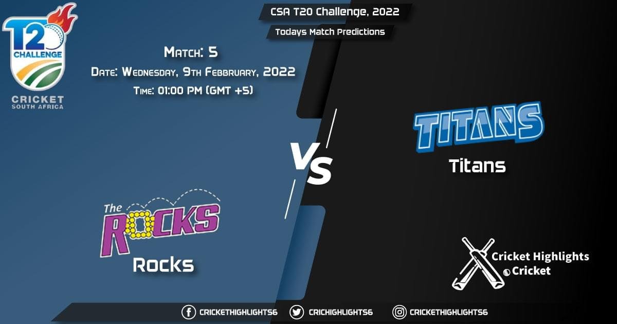 CSA T20 Challenge, 2022, Match 5 ROC vs TIT, Playing 11 & Today's Match Predictions