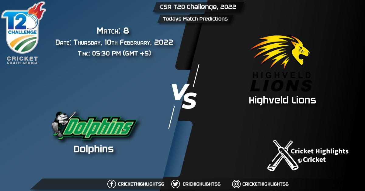 CSA T20 Challenge, 2022, Match 8 DOL vs LIO, Playing 11 & Today's Match Predictions