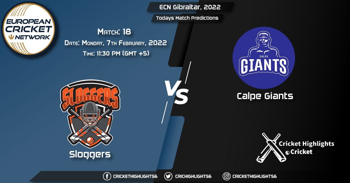 ECN Gibraltar, 2022, Match 18 SLO vs CG, Playing 11 & Today's Match Predictions