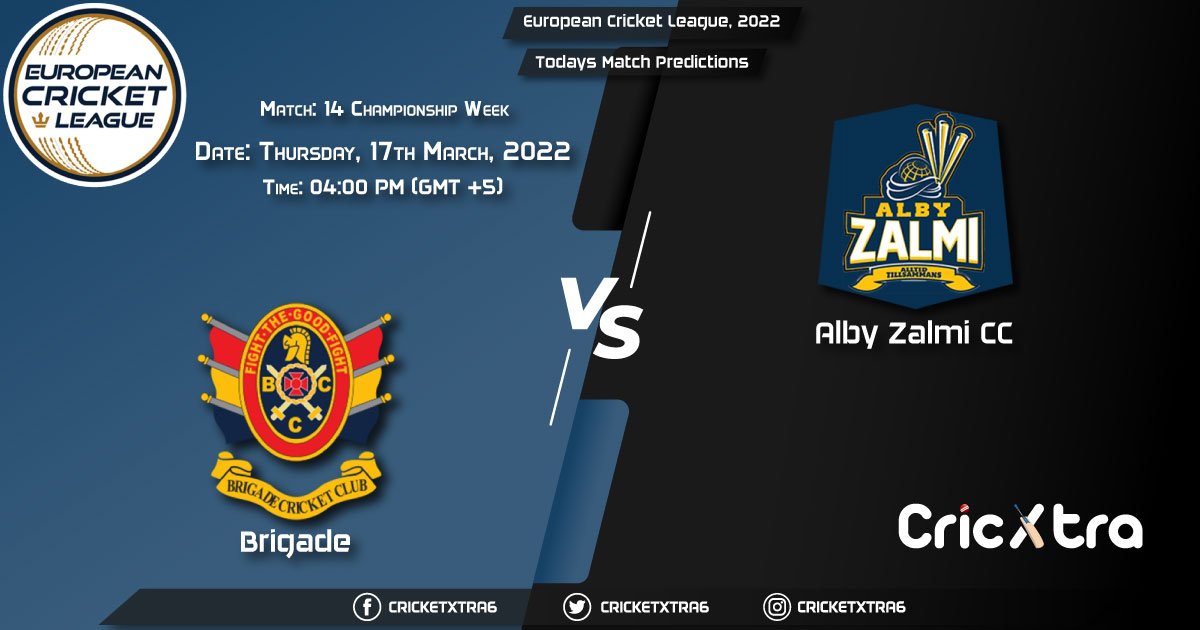 European Cricket League, 2022, Championship Week Match 14 BRI vs ALZ, Playing 11 & Today’s Match Predictions